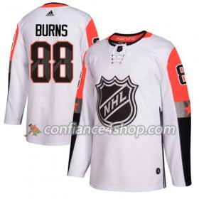 Adidas Maillot de Hockey San Jose Sharks Brent Burns 88 2018 NHL All-Star Pacific Division Blanc Authentic - Homme